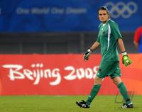 FUSSBALL  Olympia 2008  Peking  Halbfinale Brasilien - Deutschland