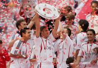 Fussball 1.Bundesliga JUBEL  FC Bayern Muenchen