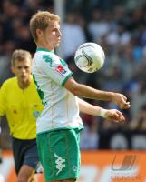 FUSSBALL 1. BUNDESLIGA, Werder Bremen: HUNT Einzelaktion