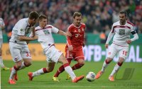 Fussball DFB Pokal Halbfinale 13/14: FC Bayern Muenchen - 1. FC Kaiserslautern