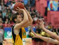 Basketball 1. Bundesliga  07/08  Walter Tigers Tuebingen  -  Deutsche Bank SKYLINERS