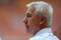 FUSSBALL INTERNATIONAL: Trainer Bert van Marwijk (Holland)