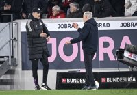Fussball 1. Bundesliga 23/24: SC Freiburg - FC Bayern Muenchen