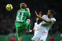 FUSSBALL, DFB Pokal Halbfinale: Bremen - FC Augsburg