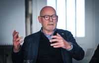 Buendnis 90 / Die Gruenen, Wahlkampf Landtagswahl Baden - Wuerttemberg, Verkehrsminister Winfried Hermann