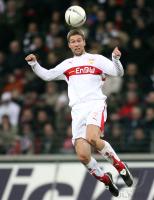 Fussball 1. Bundesliga: Stuttgart, HITZLSPERGER Einzelaktion