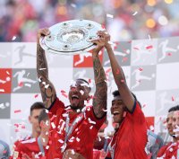 Fussball 1. Bundesliga Saison 17/18: Meister FC Bayern Muenchen