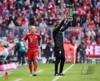 Fussball 1. Bundesliga Saison 18/19: FC Bayern Muenchen - Hannover 96