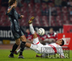FUSSBALL 1. Bundesliga  Spielszene VfB Stuttgart - Hannover 96