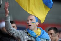 Fussball U21-Europameisterschaft 2011: Ukraine Fan