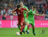 Fussball 1. Bundesliga, Saison 2012/2013:  FC Bayern Muenchen - VFL Wolfsburg