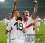 FUSSBALL CHL  VfB Stuttgart  2-1  Manchester United JUBEL VfB