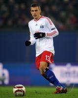 FUSSBALL, EUROPA LEAGUE GRUPPENPHASE: Hamburger SV, TESCHE Einzelaktion