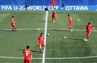 Fussball International  U 20 WM Training