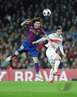FUSSBALL  International CHL 09/10 :  FC Barcelona - VfB Stuttgart