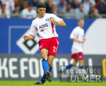 FUSSBALL 1. Bundesliga HSV, UJFALUSI Einzelaktion