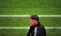 FUSSBALL  International CHL 09/10 : Trainer Louis van Gaal (FCB)