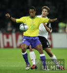 Fussball Testspiel Deuschland - Brasilien