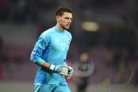 FUSSBALL INTERNATIONAL:  Torwart Etrit Berisha (Albanien)