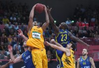 Basketball 1. Bundesliga 16/17 Hauptrunde: Walter Tigers Tuebingen -  s. Oliver Wuerzburg
