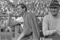 Fussball DFB Pokalfinale Saison 1968/1969:  Zebec, Schwan