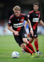Fussball 1. Bundesliga, Testspiel: Bayer 04 Leverkusen, SCHUERRLE am Ball