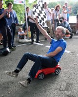 AMW Bobby Car Race , Auftakt zum 3. Mey Generalbau Triathlon Tuebingen 2017