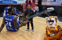 Basketball 1. Bundesliga 14/15 Hauptrunde:  Walter Tigers Tuebingen - FRAPORT SKYLINERS