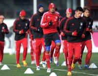 Fussball 1. Bundesliga: Training beim FC Bayern Muenchen