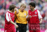 Fussball 1. Bundesliga: Bayern - Bochum, Jubel FRINGS, KAHN, BALLACK
