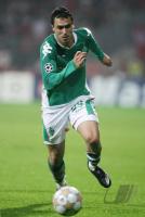 Fussball, Champions League: Werder, ALMEIDA Einzelaktion