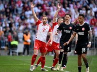 Fussball 1. Bundesliga 23/24: FC Bayern Muenchen - Eintracht Frankfurt