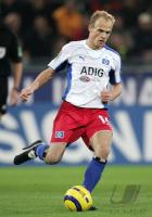 Fussball 1. Bundesliga: HSV, JAROLIM Einzelaktion am Ball