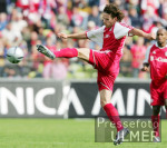 Fussball 1. Bundesliga: FCB, HARGREAVES Einzelaktion