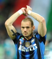 FUSSBALL CHL  Saison 10/11:  Wesley Sneijder (Inter Mailand)