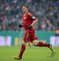 FUSSBALL DFB POKAL  Saison 2012/2013:  Bastian Schweinsteiger (FC Bayern Muenchen)