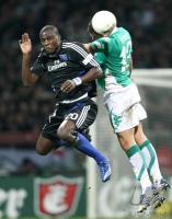 Fussball 1. Bundesliga: Bremen - Hamburg
