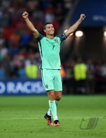 Fussball Europameisterschaft Halbfinale 2016: Portugal - Wales