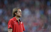 Fussball DFB Pokal 2. Runde 13/14: Trainer Thomas Schneider (VfB Stuttgart)