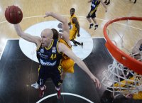Basketball 1. Bundesliga  12/13  Walter Tigers Tuebingen  - Alba Berlin