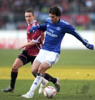Fussball 1. Bundesliga : 1 FC Nuernberg - Hamburger SV