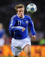 Fussball, International, WM Qualifikation 2010: Finnland, KOLKKA Einzelaktion
