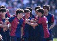 FUSSBALL Fussball UEFA Youth League 24/25: VfB Stuttgart - FC Barcelona