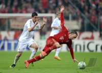 FUSSBALL INTERNATIONAL  CHL HALBFFINALE 11/12:  FC Bayern Muenchen - Real Madrid