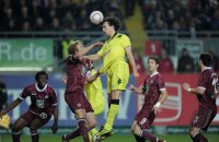 Fussball 1. Bundesliga  2010/2011:  1. FC Kaiserslautern - Borussia Dortmund