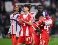 Fussball 1. Bundesliga  Saison  2025/2026  25. Spieltag FC Bayern Muenchen -  Borussia Moenchengladbach