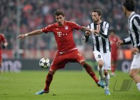 FUSSBALL INTERNATIONAL CHL VIERTELFINALE 12/13: FC Bayern Muenchen - Juventus Turin
