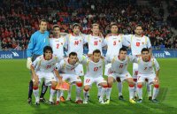 Fussball International EM 2012-Qualifikation:  Teamfoto Montenegro