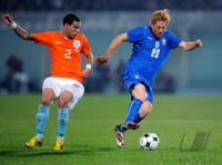 Fussball Nationalmannschaft :  Freundschaftsspiel , Italien - Niederlande