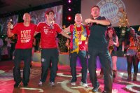 Fussball Champions League Finale 2013: Bankett des FC Bayern Muenchen nach dem Gewinn des Champions League Finales 2013